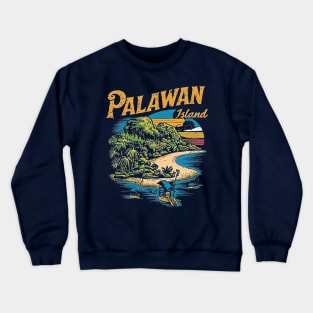 Palawan Island Crewneck Sweatshirt